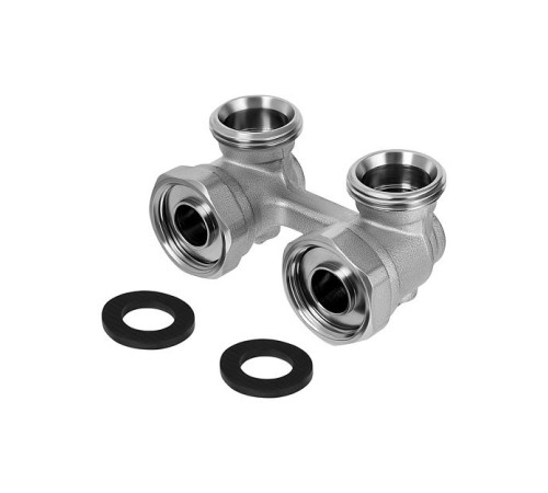 Узел нижнего подключения радиатора Hoobs угловой 3/4 EK HB-7E00E3N05059VA