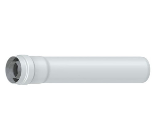 Удлинитель для коаксиального дымохода Favorit Ø60/100 1 м алюминиевый У-217