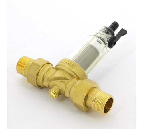 Фильтр промывной BWT Protector mini C/R 1 100 мкм для холодной воды 810531