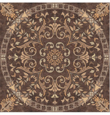 Панно напольное Cersanit Pompei коричневое 88х88 см PY6G114