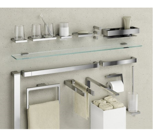 Держатель туалетной бумаги Keuco Edition 11 чёрный матовый 11162 370000