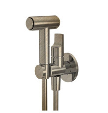 Гигиенический душ FIMA Carlo Frattini Collettività настенный со шлангом 120 см брашированный шампань F2320/4HS