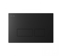 Клавиша для инсталляции пневматическая AM.PM Pro S пластик черный матовый I047038