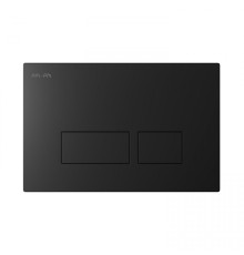 Клавиша для инсталляции пневматическая AM.PM Pro S пластик черный матовый I047038