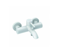 Смеситель для ванны и душа Kludi BOZZ однорычажный белый матовый 386915376