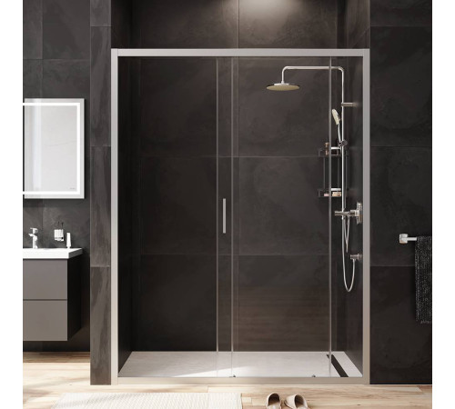 Дверь душевая в нишу AM.PM Gem 150x195 см раздвижная W90G-150-1-195MT