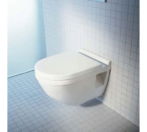 Унитаз подвесной Duravit Starck 3 54x36 см белый 2200090000