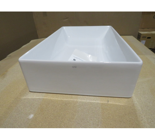 Раковина накладная GSI Kube X 370х600 мм белый глянцевый 945311_УЦ/4