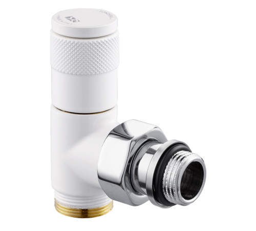 Вентиль угловой SR Rubinetterie Tondera ручной 1/2 x 3/4E белый 0623-1500VCEA