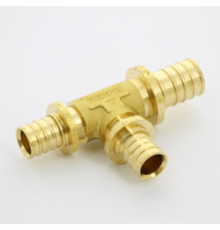 Тройник аксиальный STOUT 25x20x20 мм переходной 507790