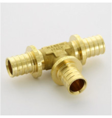 Тройник аксиальный STOUT 32 мм равносторонний 507799