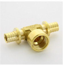 Тройник аксиальный с внутренней резьбой STOUT 16x1/2x16 мм SFA-0008-001612