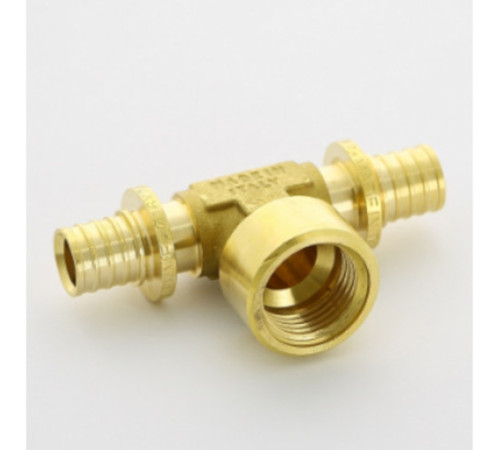 Тройник аксиальный с внутренней резьбой STOUT 16x1/2x16 мм SFA-0008-001612