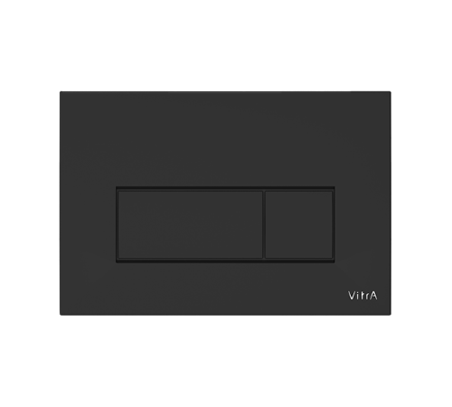 Панель смыва VitrA Root Square матовый черный 740-2311