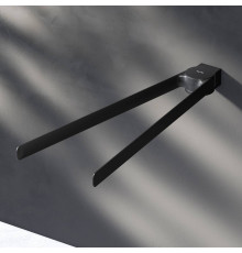 Вешалка для полотенец двойная поворотная AM.PM Inspire V2.0 40 см черный матовый A50A32622