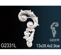 Декоративный элемент Perfect полиуретан левый G2331L