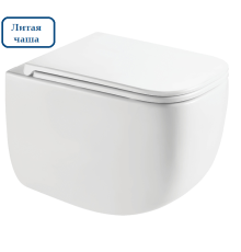 Унитаз подвесной Aquame AQM2016PRO с сиденьем SoftClose 480х340 мм AQM2016PRO