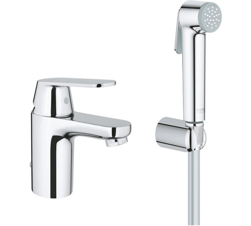 Смеситель для раковины GROHE Eurosmart Cosmopolitan с гигиеническим душем хром 23125000