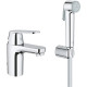 Смеситель для раковины GROHE Eurosmart Cosmopolitan с гигиеническим душем хром 23125000