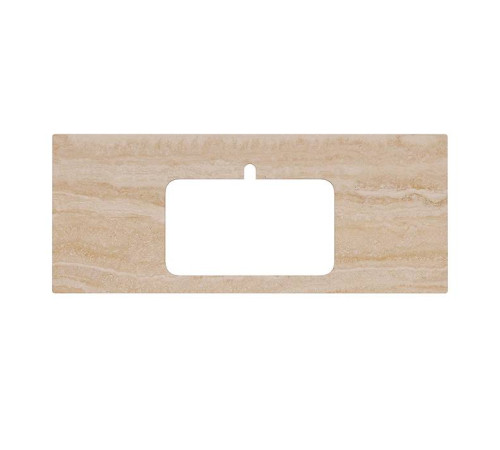 Столешница из керамогранита Kerama Marazzi Риальто 120 см для встраиваемой сверху раковины PL2.SG560420R/120