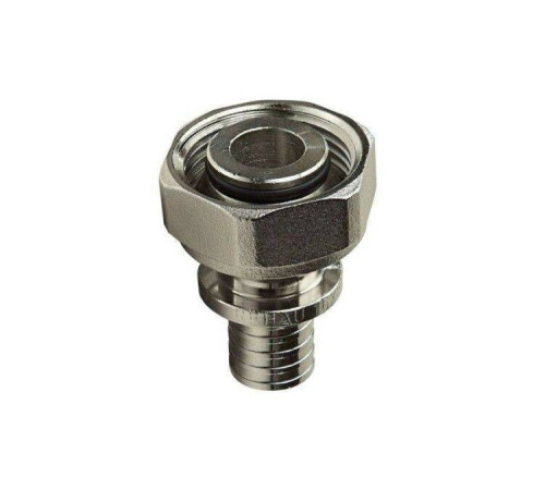 Переходник REHAU RAUTITAN 16 x 3/4 НГ Евроконус никелированная латунь 11096091001