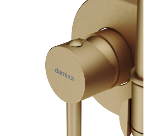 Смеситель для гигиенического душа встраиваемый Damixa бронза 214000000