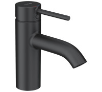 Смеситель для раковины Kludi Bozz 75 мм гладкий корпус черный матовый 382723976