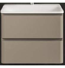Тумба под умывальник подвесная TECE 60 см цвет бежевый AQM900460BG