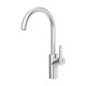 Смеситель для кухни AM.PM Eclipse с каналом для питьевой воды никель 310721400