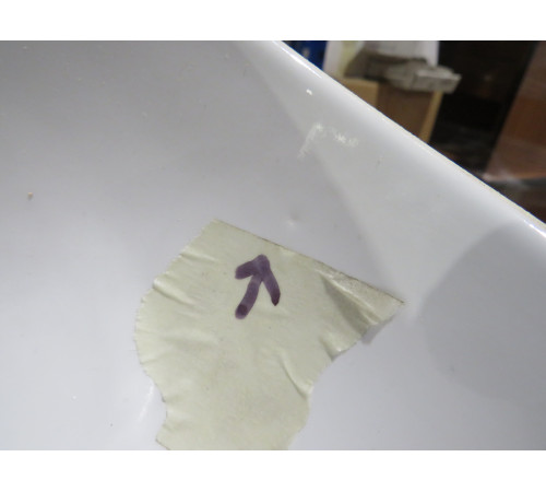 Раковина встраиваемая снизу GSI Pura 500х350 мм белый глянцевый 724711_УЦ/4