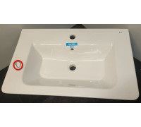 Раковина накладная Roca The Gap 700x440x165 мм с отверстием под смеситель 327471000