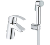 Набор GROHE Eurosmart смеситель для раковины S-Size и гигиенический душ хром 23124002