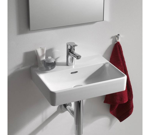 Раковина Laufen Pro S 60х46.5 см подвесная 1 отв. с переливом белый 8.1096.3.000.104.1