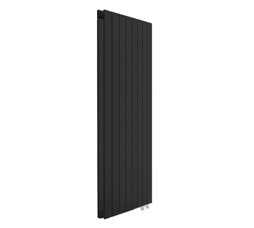 Радиатор стальной трубчатый КЗТО Соло В 2-1750-8 8 секций нижнее подключение RAL 9005 матовый СВ217508НRAL9005М