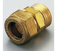 Муфта компрессионная Tiemme 1000 28х3/4 наружная коническая резьба 1000078