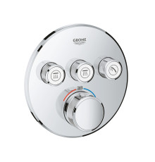 Термостат встраиваемый Grohe Grohtherm SmartControl для 3 потребителей внешняя часть 29121000