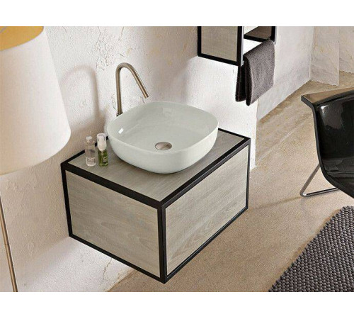 Раковина накладная Scarabeo Glam 40х40 см Pearl 1806/41