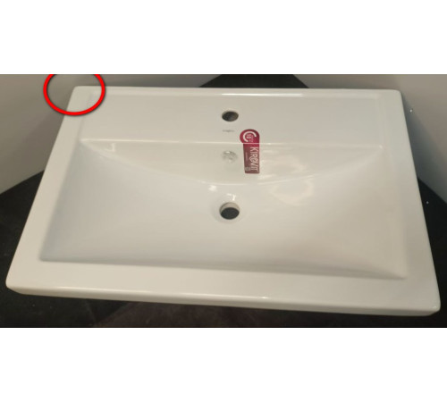 Раковина Kirovit Фостер 700 710х465х193 мм 4620008197746