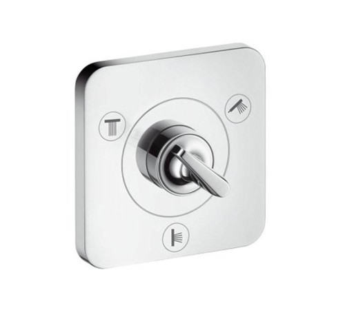 Вентиль запорный переключающий Axor Citterio E Trio/Quattro хром 36772000