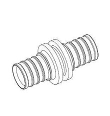Муфта равнопроходная REHAU Rautitan MX 25-25 мм латунь 11080131001