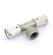 Тройник пресс-В Henco 20x1/2x20 мм 13P-200420