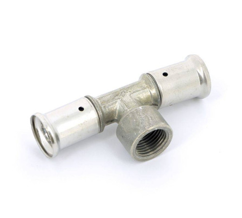 Тройник пресс-В Henco 20x1/2x20 мм 13P-200420