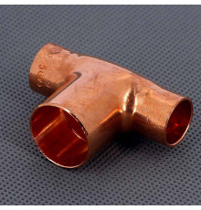 Тройник медный под пайку Viega 15х22х15 мм 105143