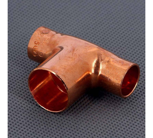 Тройник медный под пайку Viega 15х22х15 мм 105143