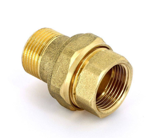 Разъемное соединение НВ Uni-Fitt 3/4 прямое с плоской прокладкой 656G3000