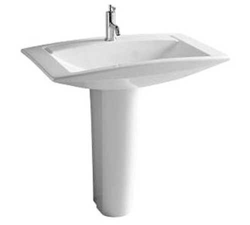 Пьедестал для раковины Laufen Mylife с покрытием LCC белый 8.1994.0.400.000.1