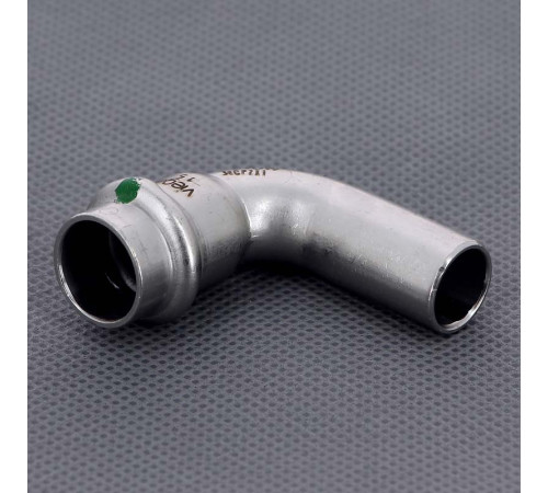 Отвод однораструбный 90° Viega Sanpress Inox пресс нержавеющая сталь 15 мм 435707