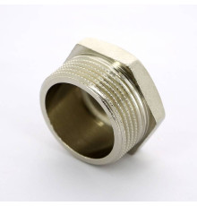 Заглушка никелированная Tiemme 1 1/4 наружная резьба 1500488