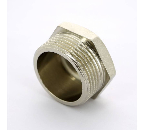 Заглушка никелированная Tiemme 1 1/4 наружная резьба 1500488