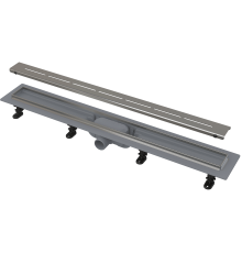 Водоотводящий желоб AlcaPlast с порогами для перфорированной решетки APZ18-550M